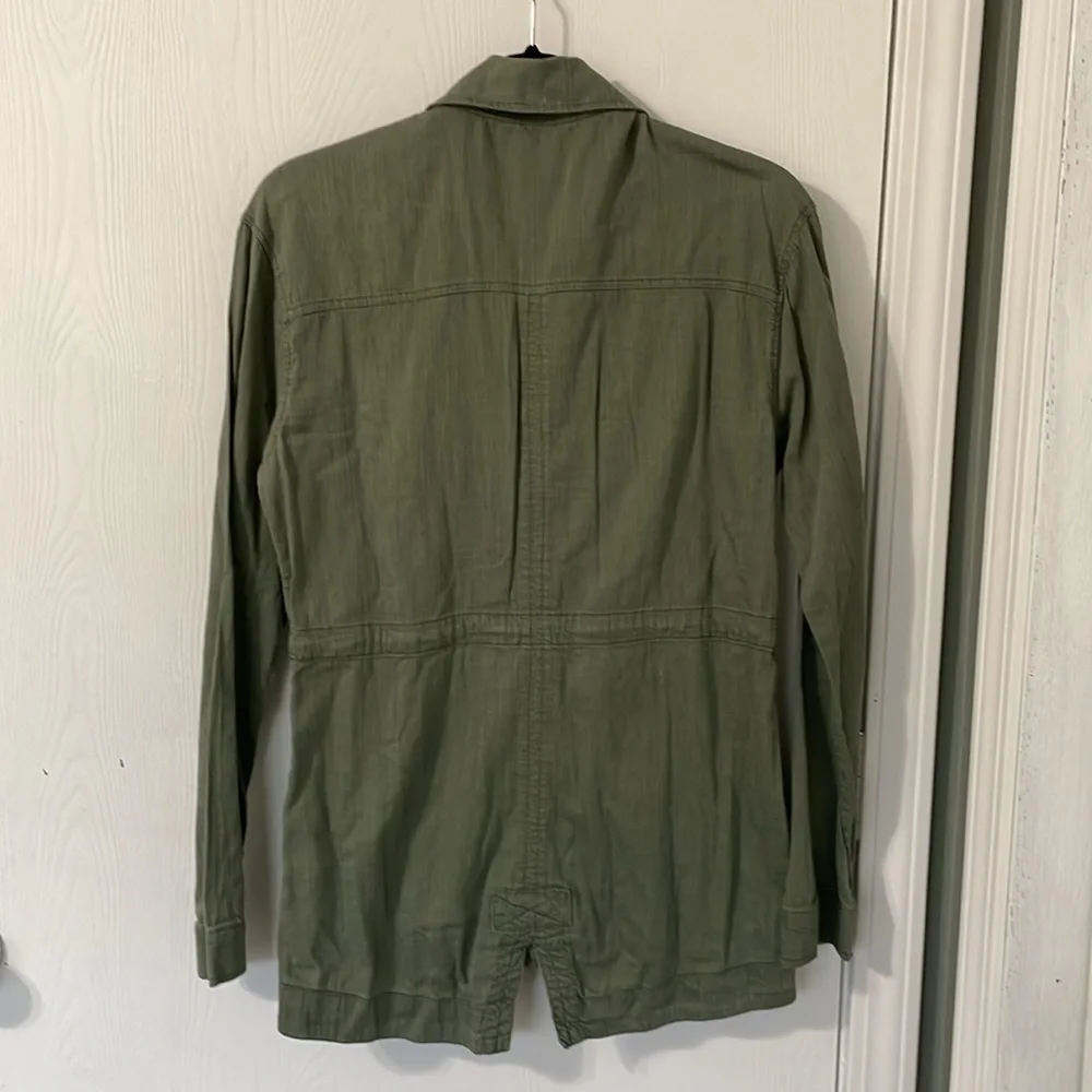 Abercrombie & Fitch Olive Army Green Women’s Light Utility Jacket Size XS